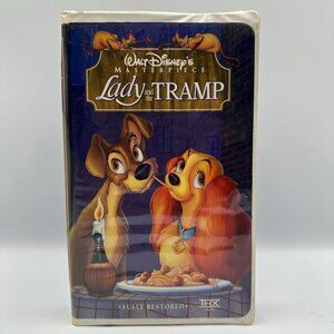 Walt Disneys Masterpiece Lady And The Tramp VHS 1998 Fully Restored THX Edition